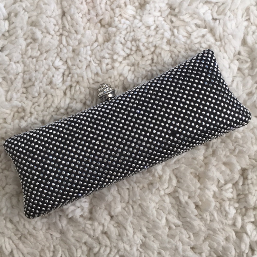 Rhinestone clutch